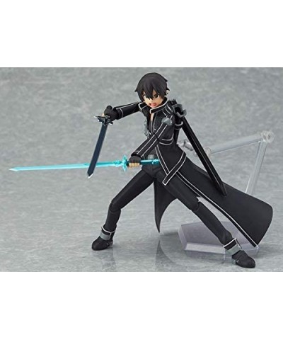 Sword Art Online Figure 3 Style Figure Anime Figure Action Figure (Color : Kirito) $65.59 Action Figures