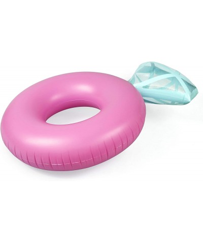 1 Giant Pink Diamond Ring Shape | 50" Diameter Inflatable Water Floats for Pool Party $33.01 Swimming Pool & Outdoor Water Toys