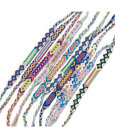 Pack of 12 Vacation Patterns Nepal Woven Friendship Bracelets $22.05 Kids' Dress-Up Accessories