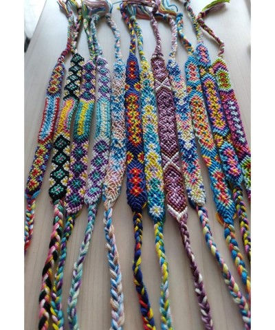 Pack of 12 Vacation Patterns Nepal Woven Friendship Bracelets $22.05 Kids' Dress-Up Accessories