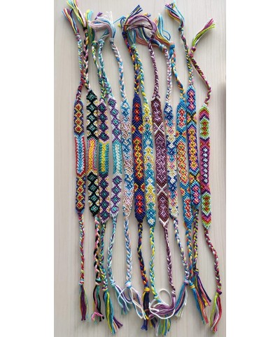 Pack of 12 Vacation Patterns Nepal Woven Friendship Bracelets $22.05 Kids' Dress-Up Accessories