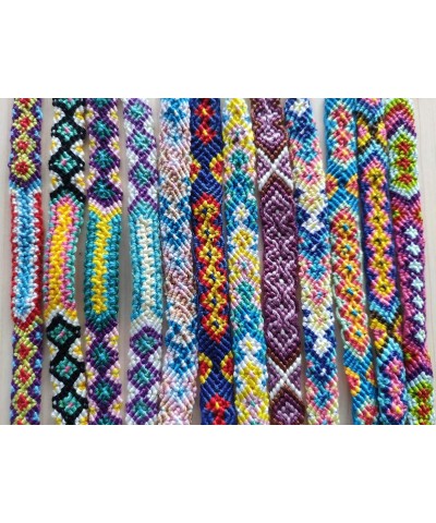 Pack of 12 Vacation Patterns Nepal Woven Friendship Bracelets $22.05 Kids' Dress-Up Accessories