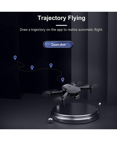 S68 RC Drone with Camera 4K HD WiFi FPV Mini Drone for Kids and Adults Foldable RC Quadcopter with Gravity Sensor Control 3D ...