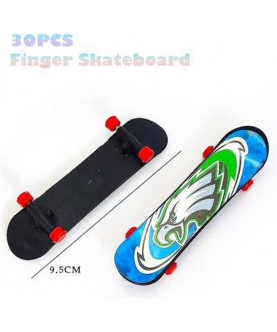 30 pcs Mini Finger Skateboards Toy Skateboard Fingerboards Set Creative Fingertip Movement Novelty Toys Party Favors Gift for...