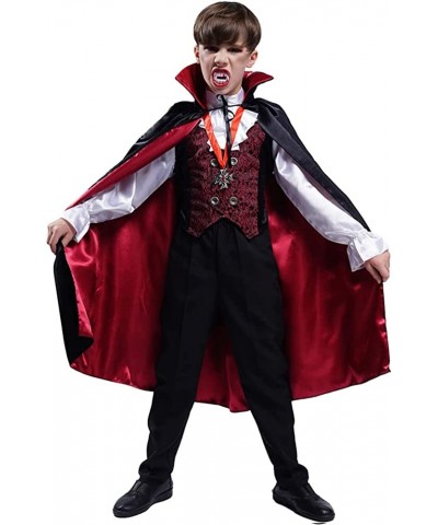 Boy Scary Vampire Costume Cosplay Halloween for Kids $45.71 Kids' Costumes