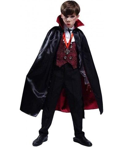 Boy Scary Vampire Costume Cosplay Halloween for Kids $45.71 Kids' Costumes