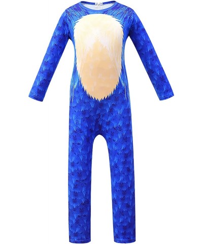 Cosplay Costume knuckles Costume Cartoon Full BodySuit Halloween The Hedgehog Jumpsuit $33.94 Kids' Costumes