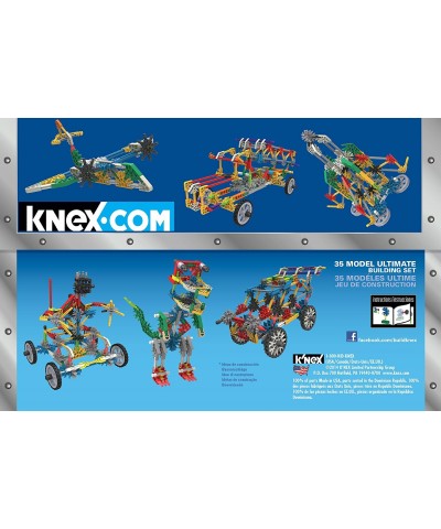 K’NEX – 35 Model Building Set – 480 Pieces – For Ages 7+ Construction Education Toy (Amazon Exclusive) $48.29 Toy Building Sets