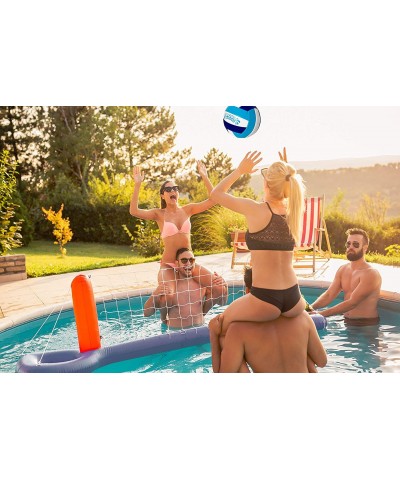 Swimming Pool Water Volleyball with Soft Cover | Pool Buddies Waterproof Reduced-Sting Soft Touch Cover | Regulation Beach Vo...